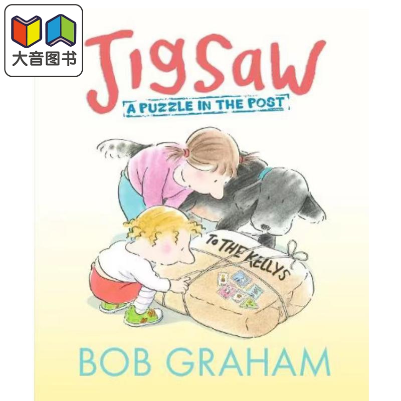 Jigsaw A Puzzle in the Post 拼图的谜题 英文原版儿童精装绘本 动物及动物故事主题 Bob Graham 6到9岁 大音