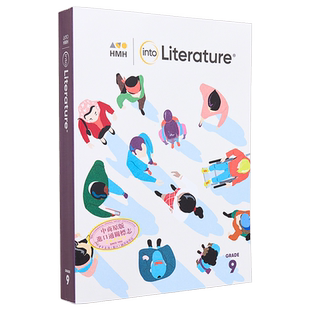 美国HMH Into Literature Student Edition Softcover Grade 9 中学初中文学学生书九年级 英语阅读英文原版图书 大音