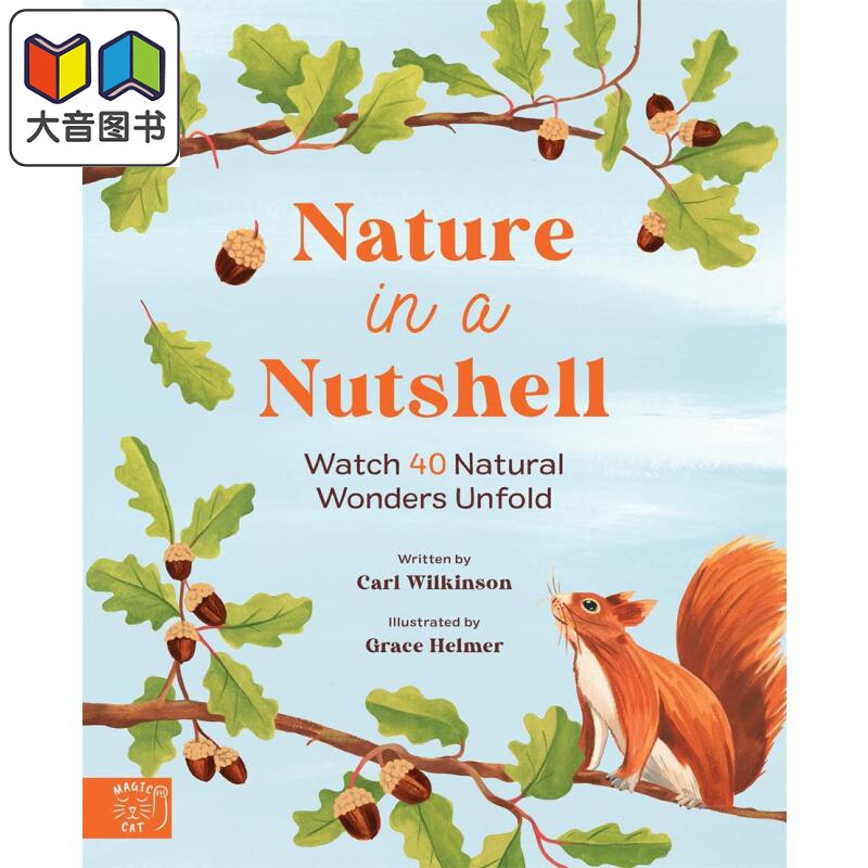 nature in a nutshell 自然之简 英文原版 进口图书 儿童科普绘本