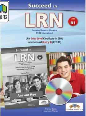 Succeed in LRN CEFR B1 Practice Tests Self-study LRN考试冲刺宝典 B1等级 模拟测试 备考自学套装 含答案 大音