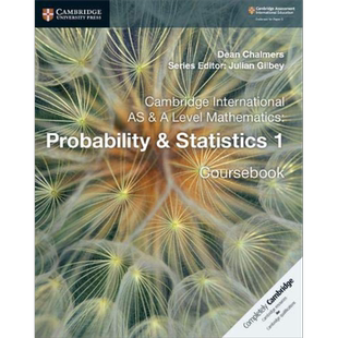 Probability & Statistics 1 剑桥国际AS A-LEVEL数学教材：概率与统计 1 国际高中 有答案