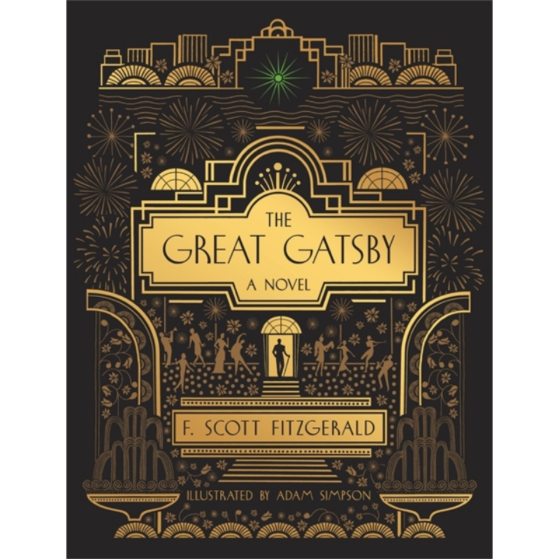 了不起的盖茨比 The Great Gatsby 英文原版 F Scott Fitzgerald 大音