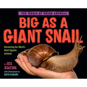 吓一跳的百科 那些巨大的动物 Big as a Giant Snail 英文原版儿童科普绘本 精装 动物百科儿童读物 兰登书屋童书 大音