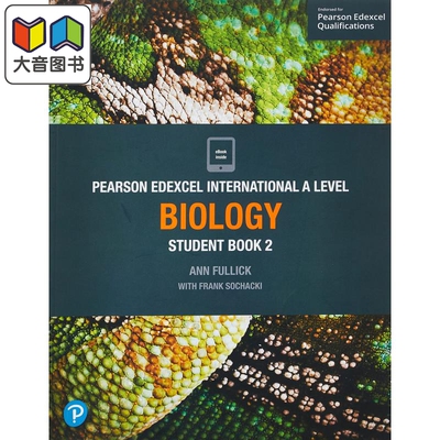Pearson Edexcel International A Level 培生爱德思 Alevel 考试 Student Book 2 生物学生用书 英文原版