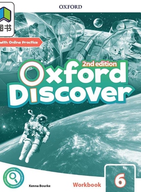Oxford Discover 2e Level 6 Workbook with Online Practice 牛津少儿英语探索系列 练习册含线上练习 6级 英文原版 大音
