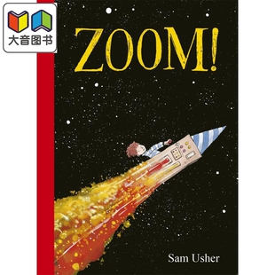 精品绘本 Usher 进口图书 Sam Templar 6岁亲子童书读物 出发 Zoom 大音 英文原版 Publishing 儿童绘本故事图画书