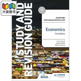 剑桥国际AS&ALEVEL高级经济学研究与复习指南第三版Cambridge International AS/A Level Economics Study and Re 大音