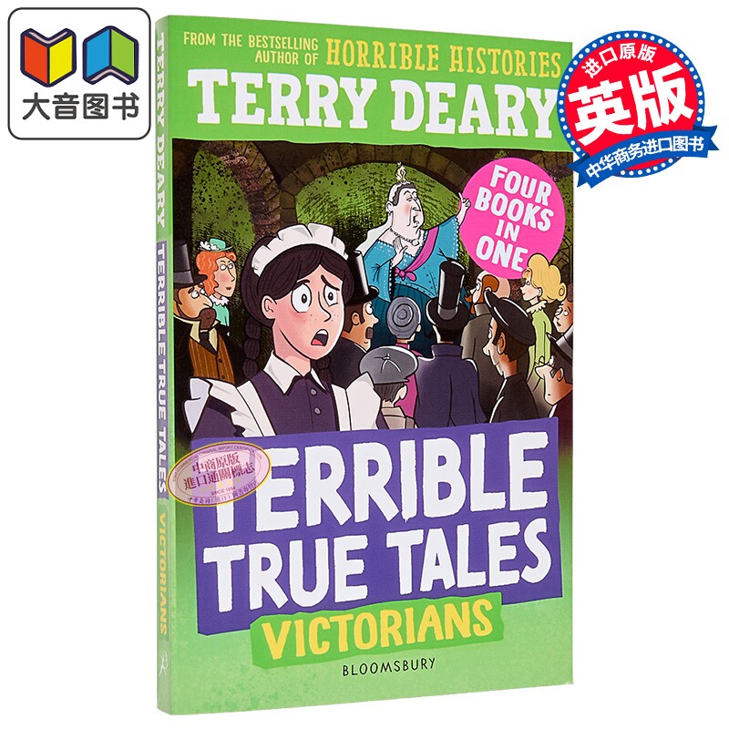 糟糕又真实的故事 维多利亚人 Terrible True Tales Victorians 历史故事集英文小初文学 可怕的历史Terry Deary 大音