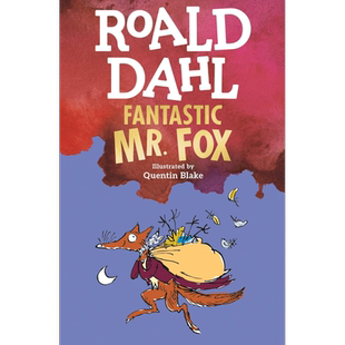 Roald Dahl Fantastic Mr Fox 罗尔德达尔 罗达尔 英文原版 了不起的狐狸爸爸 儿童文学 7-10岁 小学生绘本故事书 进口图书