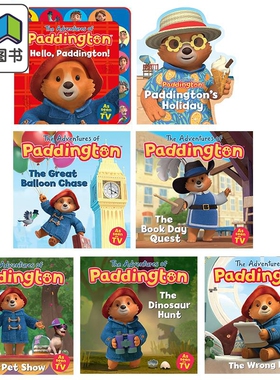 Paddington in Peru帕丁顿熊的秘鲁之旅 帕丁顿熊电影图书合集 电影故事书绘本立体书 英文原版绘本故事 儿童初级小说 大音