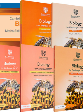 剑桥CIE考试局 Cambridge IGCSE 系列 Biology Workbook with Digital Access 生物学练习册复习指南 含电子版含答案
