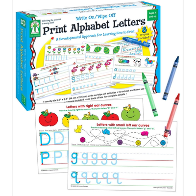 美国CarsonDellosa英文字母书写