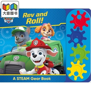 Roll 汪汪队 Sound Patrol 6岁 进口童书 book 亲子读物 儿童绘本 Rev 图画故事书 Paw 发声书 大音 英文原版