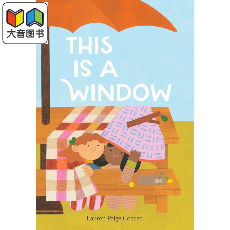 这是一扇窗户 Lauren Paige Conrad This Is A Window 英文原版 儿童绘本故事图画书 精装精品绘本 进口童书4-8岁 大音