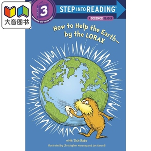 How The into 儿童绘本 大音 Step 兰登阅读进阶3苏斯博士如何帮助地球 Reading Earth Help 分级阅读 Lorax