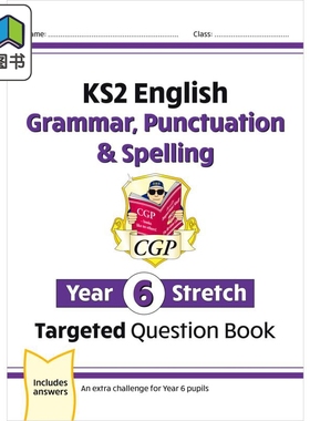 KS2 English Targeted Question Book Challenging Grammar Punctuation&Spelling Year 6 Stretch 大音