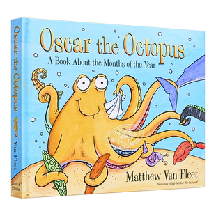 A Book about the Months of the Year 章鱼奥斯卡:一本关于一年中的几个月的书 童书 Matthew Van Fleet
