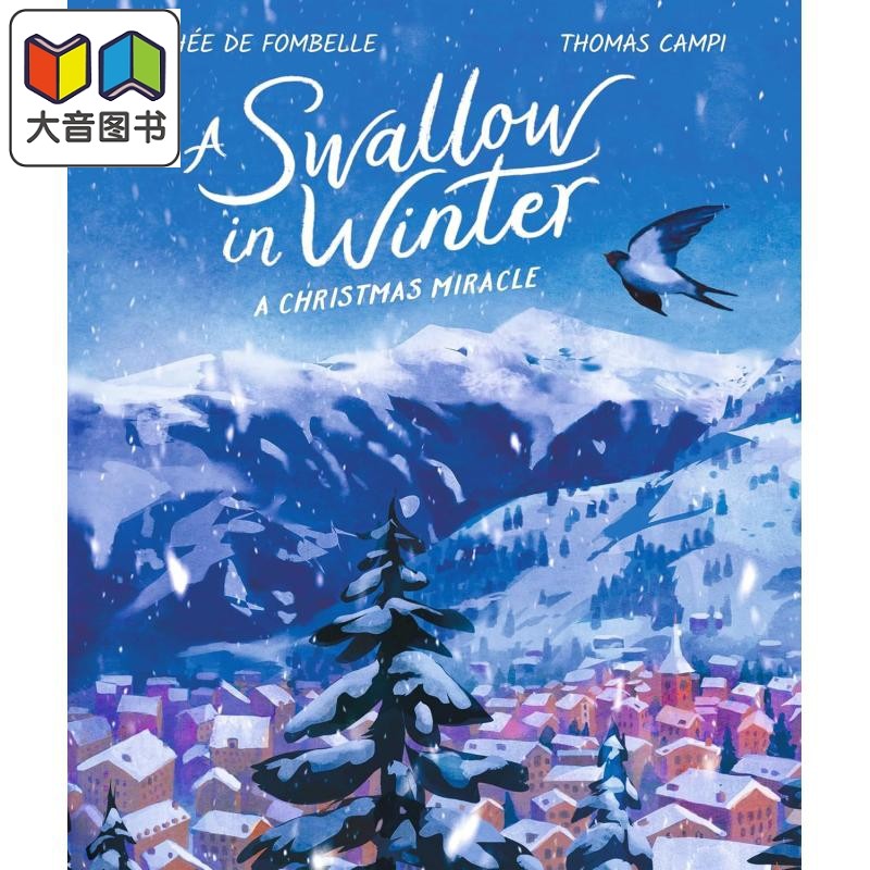 冬天的燕子英文原版绘本故事