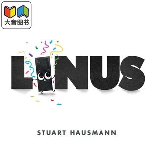 凯迪克 线条国的莱纳斯 2024金奖 Stuart Hausmann Linus 英文原版 儿童绘本 图画故事书 精装精品绘本 进口童书 大音
