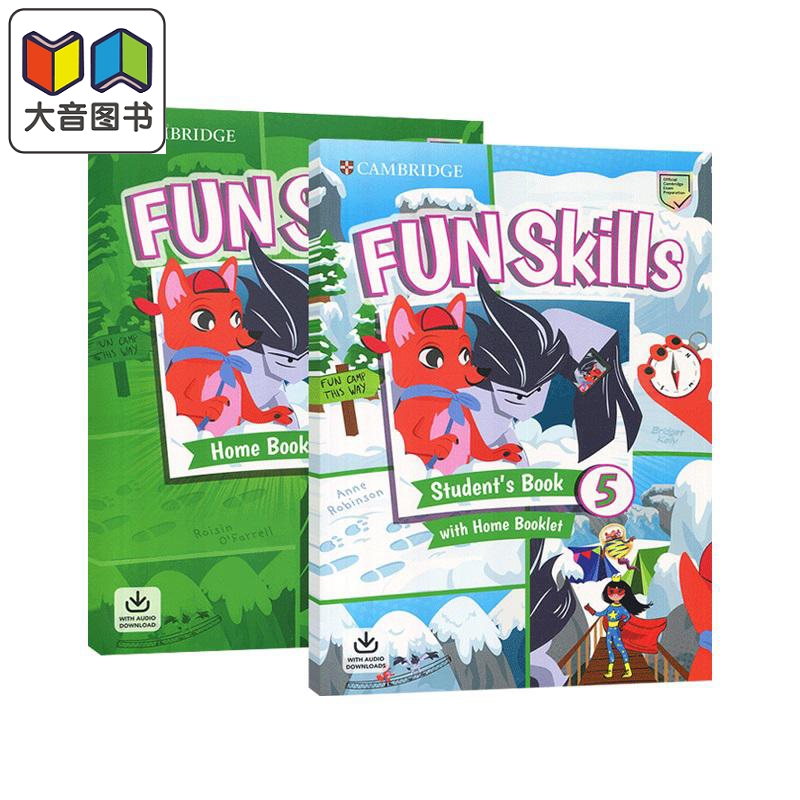 Cambridge Fun Skills Students Pack with Home Skills Booklet Level 5 自学套装 英文原版 剑桥英语