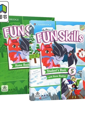 Cambridge Fun Skills Students Pack with Home Skills Booklet Level 5 自学套装 英文原版 剑桥英语