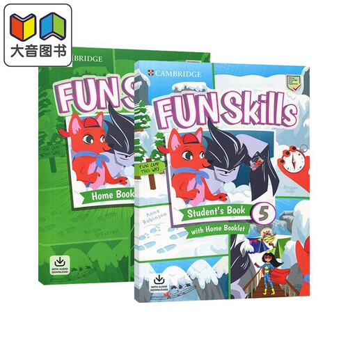Cambridge Fun Skills Students Pack with Home Skills Booklet Level 5 自学套装 英文原版 剑桥英语
