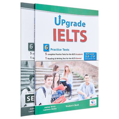 Upgrade IELTS 5 Academic & 1 General  Practice Tests Self-Study Edition 升级版雅思5+1自学套装 12岁以上