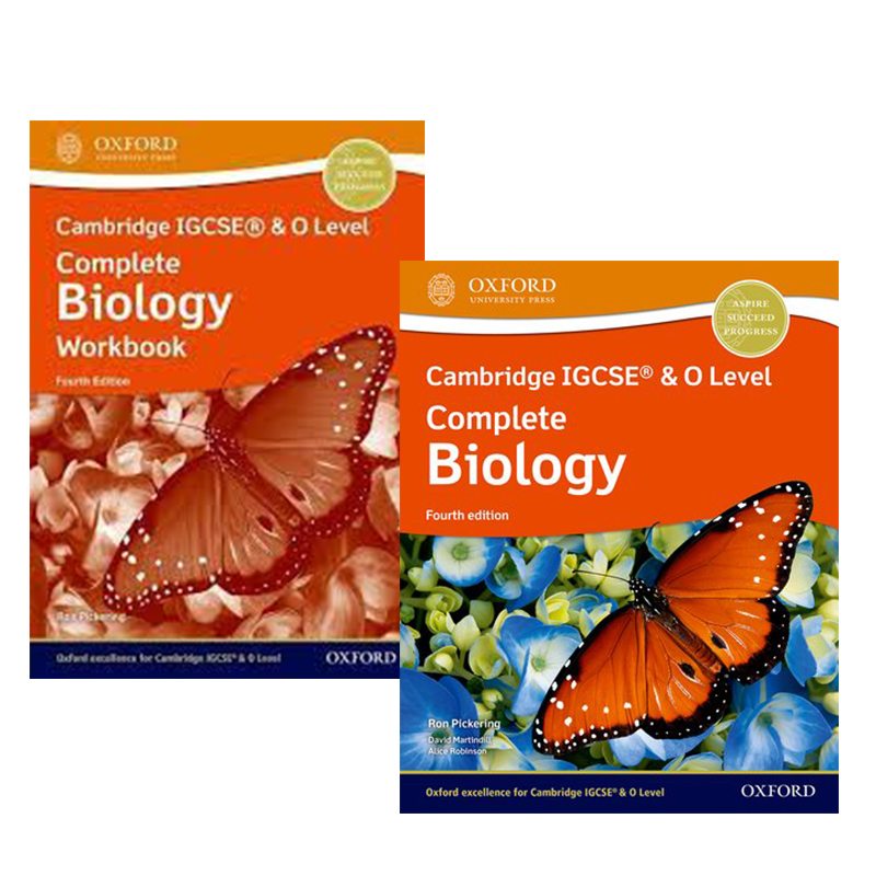 剑桥 NEW Cambridge IGCSE & O Level Complete Biology Student Book/Workbook 生物学第四版学生用书/练习册 可选 书籍/杂志/报纸 科普读物/自然科学/技术类原版书 原图主图