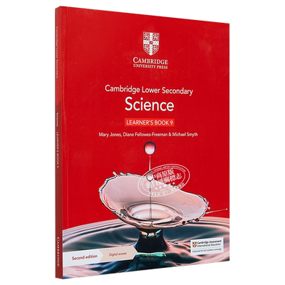 NEW Cambridge Lower Secondary Science Learner's Book 9剑桥初中科学学生书九年级初三 大音
