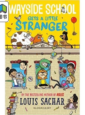 Wayside School Gets a Little Stranger 歪歪路小学3新来的代课老师 英文原版儿童绘本 小初文学 Louis Sachar 大音