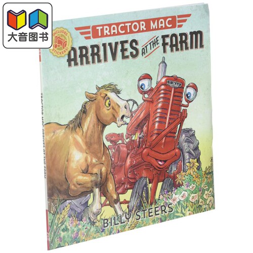 Tractor Mac Arrives at the Farm 拖拉机麦克农场记 英文原版 进口图书 儿童绘本故事图画书 大音