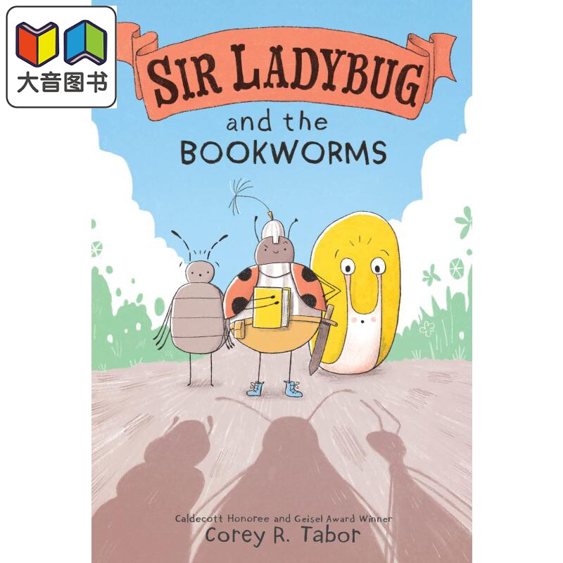 Sir Ladybug and the Bookworms 桥梁漫画书:瓢虫爵士和书虫 英文原版进口图书 儿童绘本漫画故事书 6岁以上童书 大音