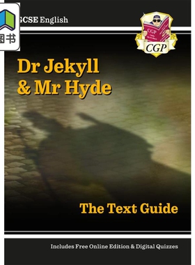 英国CGP GCSE English Text Guide - Dr Jekyll and Mr Hyde includes Online Edition & Quizzes 大音