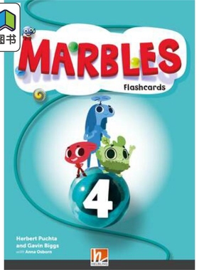 黑布林少儿英语课程 4级别 闪卡 Marbles 4 - Flashcards 英文原版 进口图书 教辅参考书 ELT英语教材教学工具书 大音