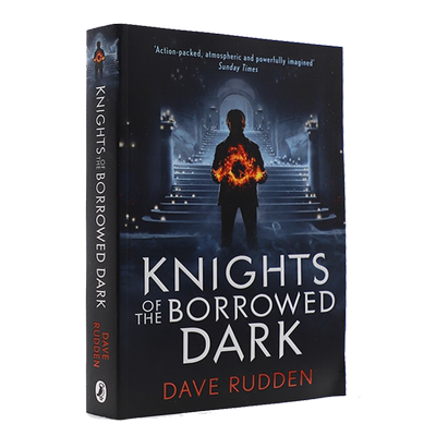 原版进口 Knights of the Borrowed Dark 骑士借来的黑暗（骑士团借来的黑皮书1）进口小说学生课外阅读 提高英语水平