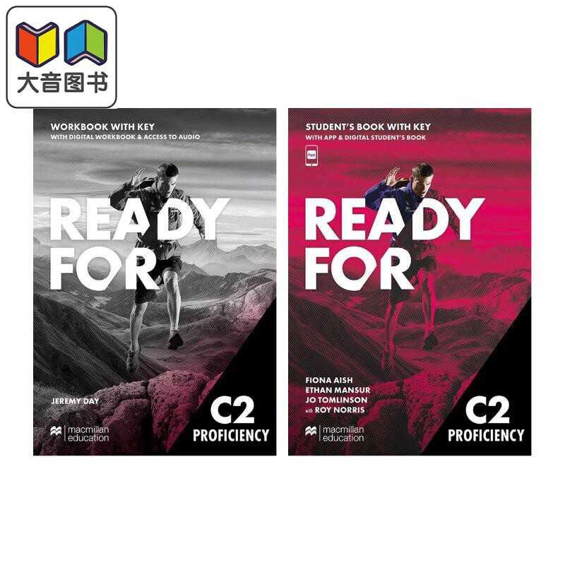 麦克米伦剑桥CPE考试备考学生用书+练习册套装 含答案配电子书Ready for C2 Proficiency Students Book Workbook 大音
