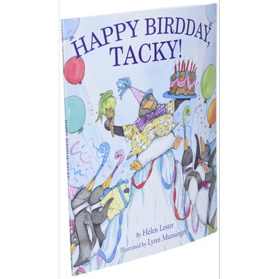 Happy Birdday,Tacky! 崔奇鸟生日快乐 英文原版 进口原版 3岁到7岁 儿童图画书 动物 友谊 Helen Lester 大音