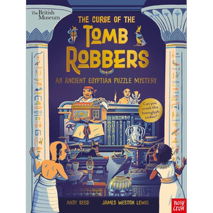 盗墓者的故事The Curse of the Tomb Robbers 英文原版 儿童百科绘本 历史读物 进口儿童读物 知识百科7-10岁 大音