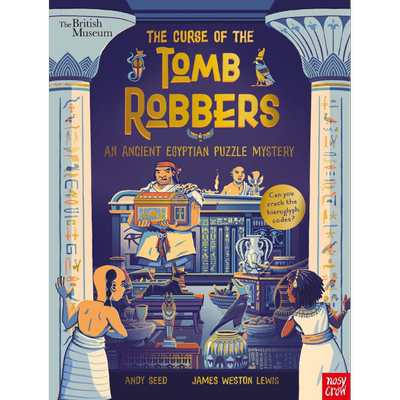 盗墓者的故事The Curse of the Tomb Robbers 英文原版 儿童百科绘本 历史读物 进口儿童读物 知识百科7-10岁 大音