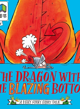 喷火龙系列 Dragon With The Blazing Bott 英文原版 儿童绘本故事图画书 搞笑故事书儿童读物 进口童书3-6岁 大音