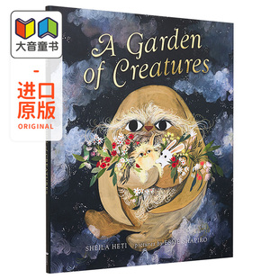 英文原版 Shapiro Creatures Esme 儿童精品绘本 4到6岁 Garden 精装 大音 故事绘本 生物花园