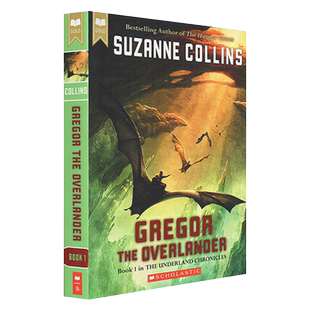 预售 地下城 光明勇士 英文原版 Gregor The Overlander 饥饿游戏同作者 纽约时报畅销书英文版 大音