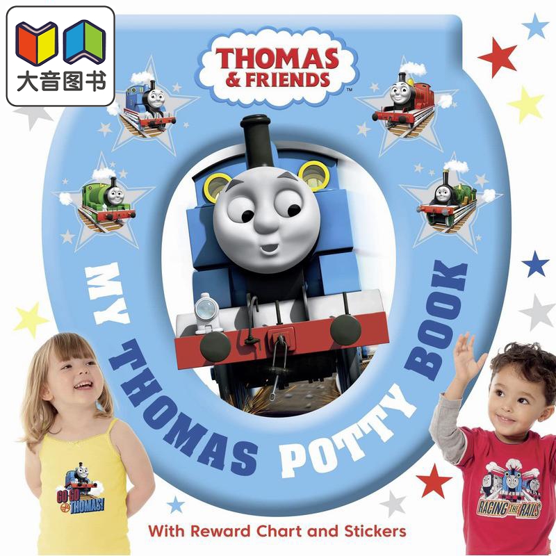 托马斯如厕训练书Thomas& Friends: My Thomas Potty Book英文原版亲子绘本低幼童书早教认知图画书进口读物大音