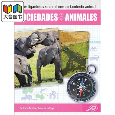 Spanish Science Readers Sociedades animales Grade 1-4 西班牙语原版少儿科普读物 动物社会 大音