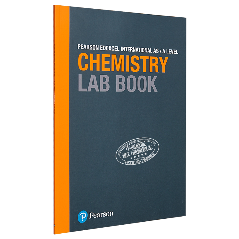 Pearson Edexcel International AS/A Level 培生爱德思 Alevel 考试 Chemistry Lab Book 化学实验手册书 英文原版
