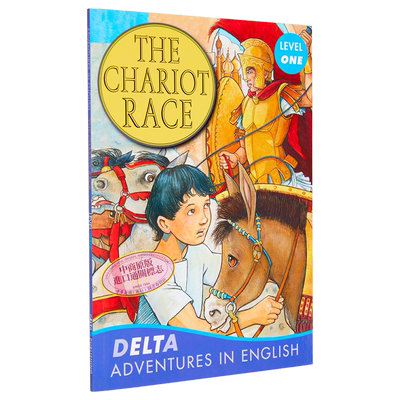 The Chariot Race Book + CD-ROM Delta Adventures in English战车比赛 含光盘 英语历险记 英文原版进口图书 大音