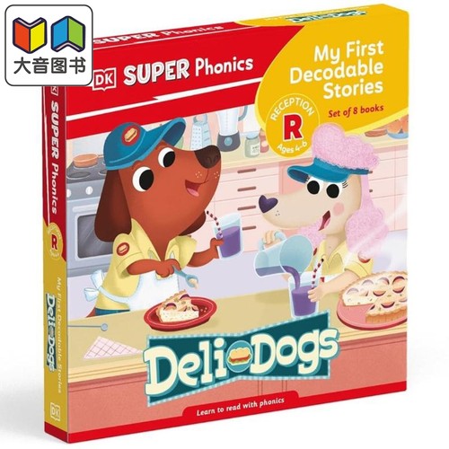 DK丹和贝尔的拼读故事英文原版