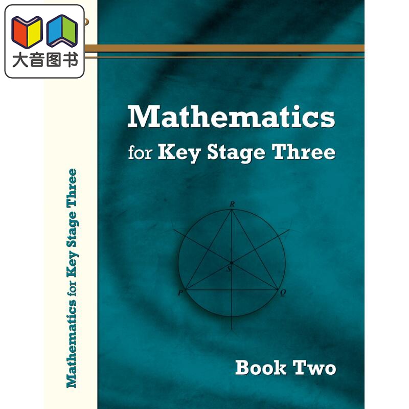 英国原版CGP教辅 KS3数学教科书2 KS3 Maths Textbook 2 英文原版进口 中小学教辅参考书 青少年数学Mathematics 大音