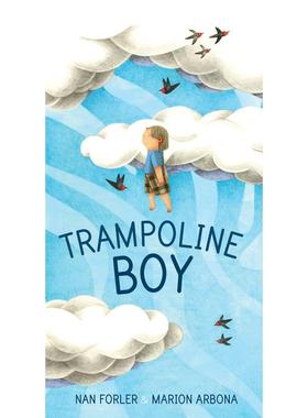 Marion Arbona：蹦床的男孩 Trampoline 精品绘本 3~6岁 精装 英文原版