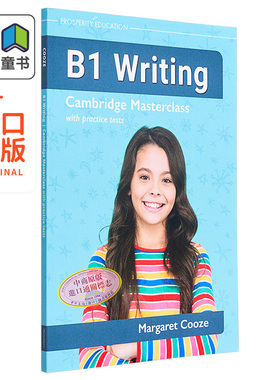 Cambridge B1 PET Writing Masterclass with practice tests 大师班模拟测试练习题 英文原版 剑桥英语 2023